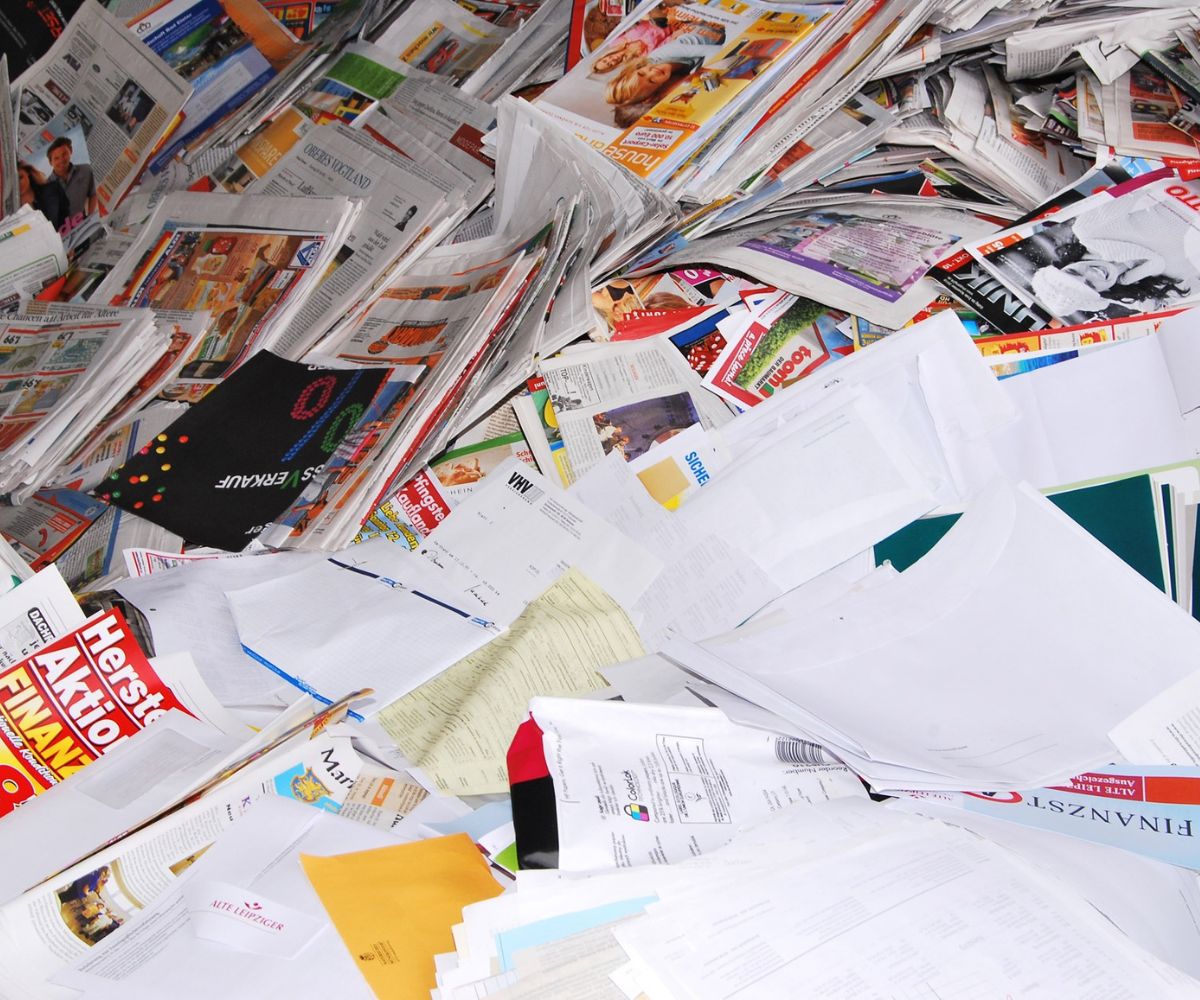 recyclage dechets papiers a berre l etang