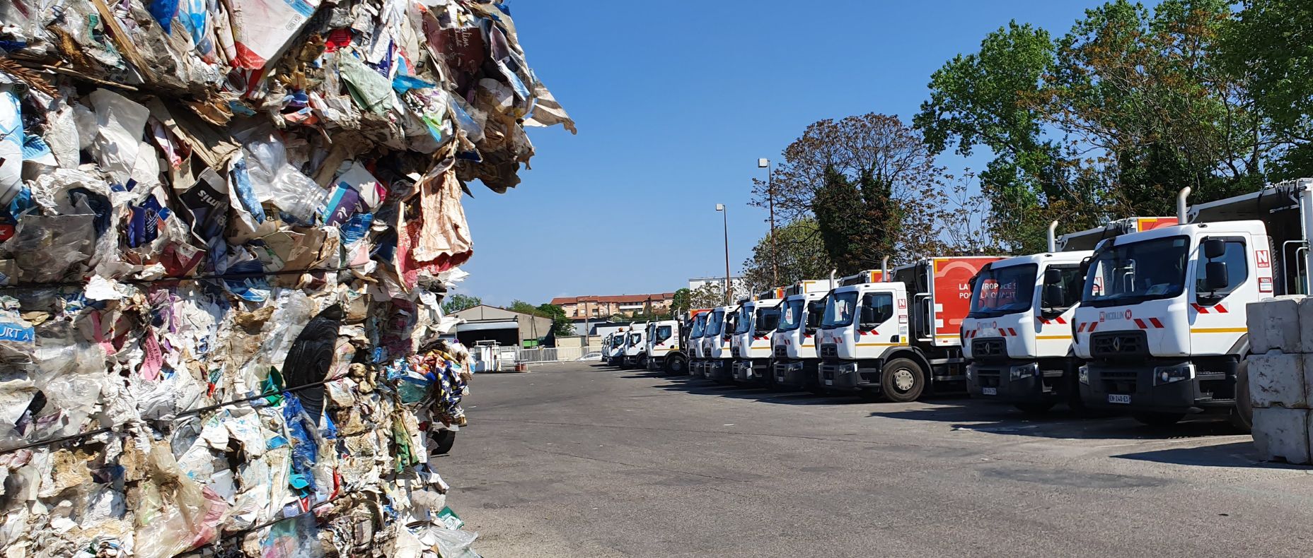recyclage dechets papier nimes