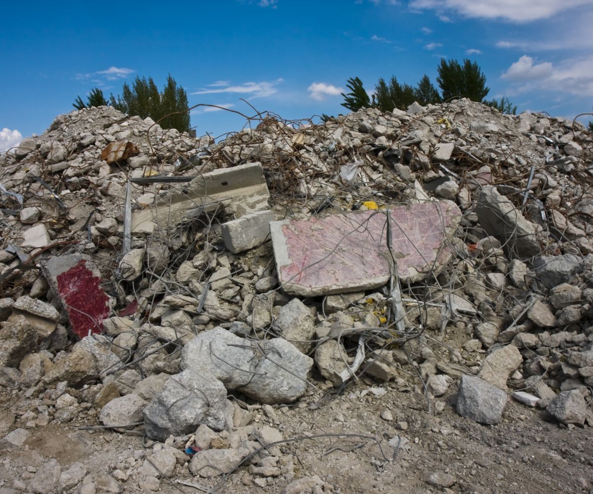 location benne gravats berre l etang