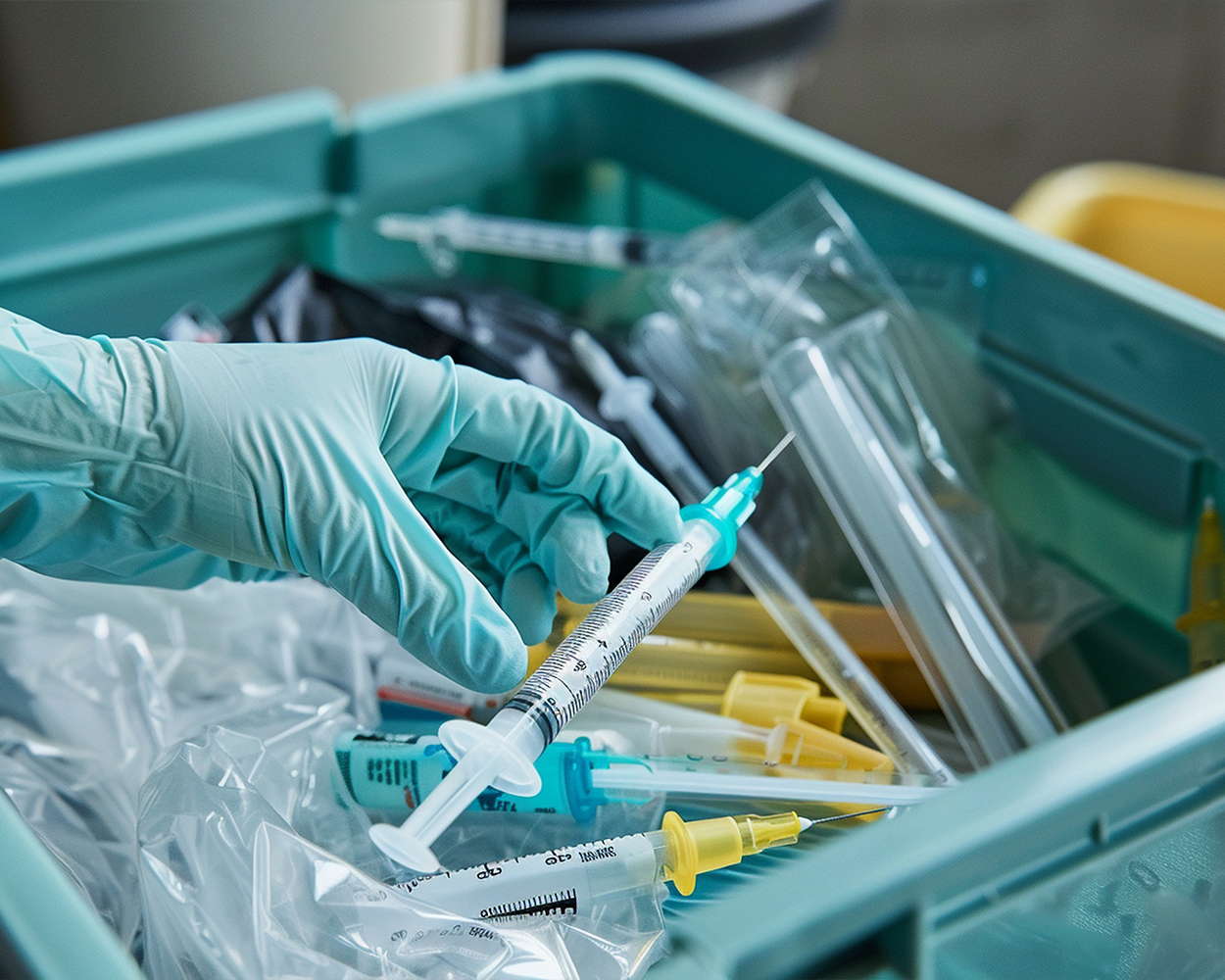 collecte de dechets medicaux dasri berre l etang