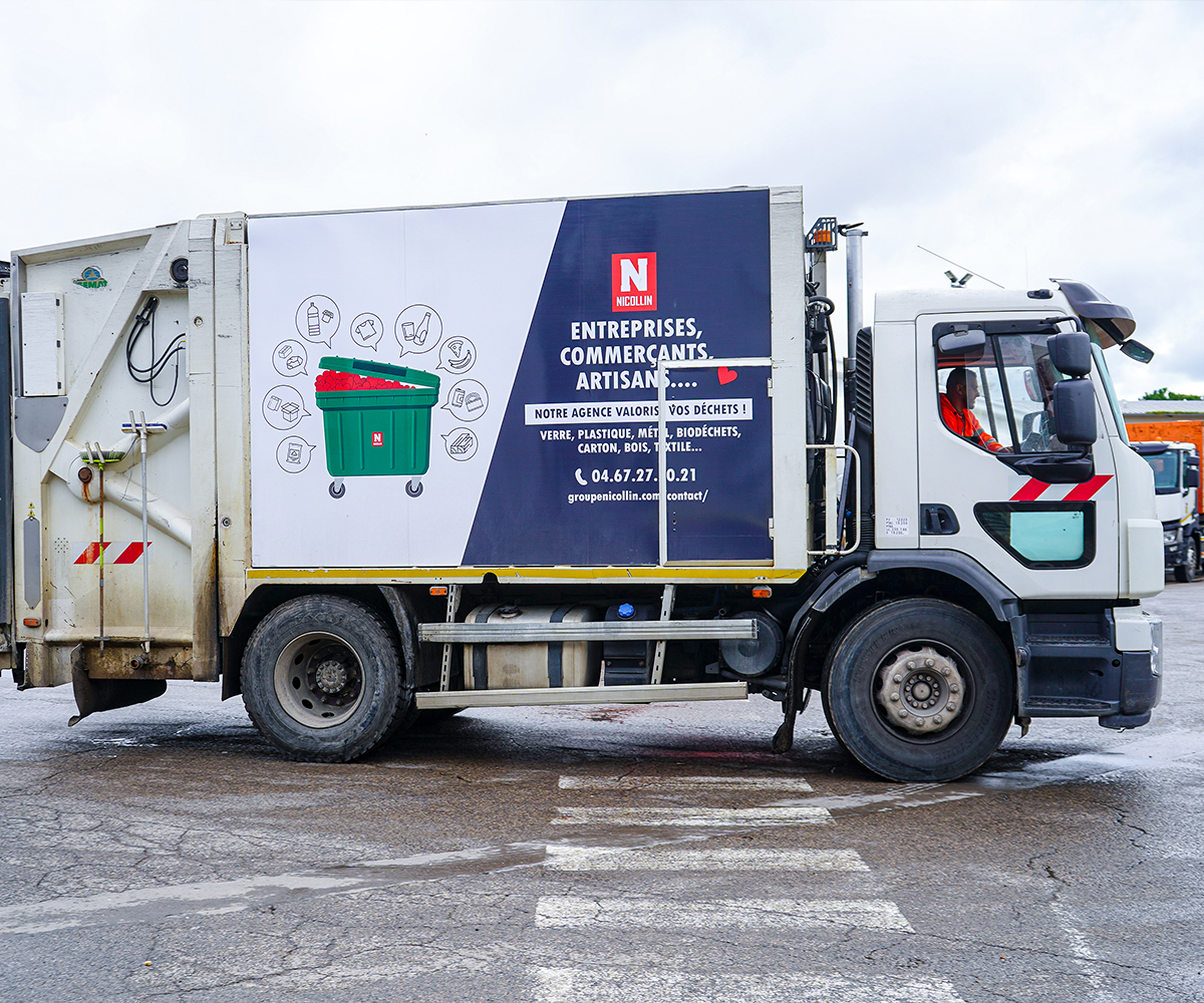 location benne dechets verts a montpellier