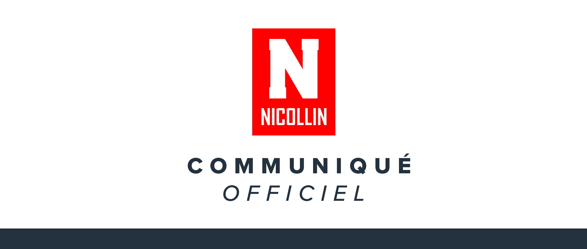 Communique Officiel Groupe Nicollin Communiqué Officiel